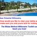 Acquire The Mindset Of A Millionaire!