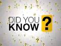 Did You Know? - Why Internet Marketing is the wave of the future.